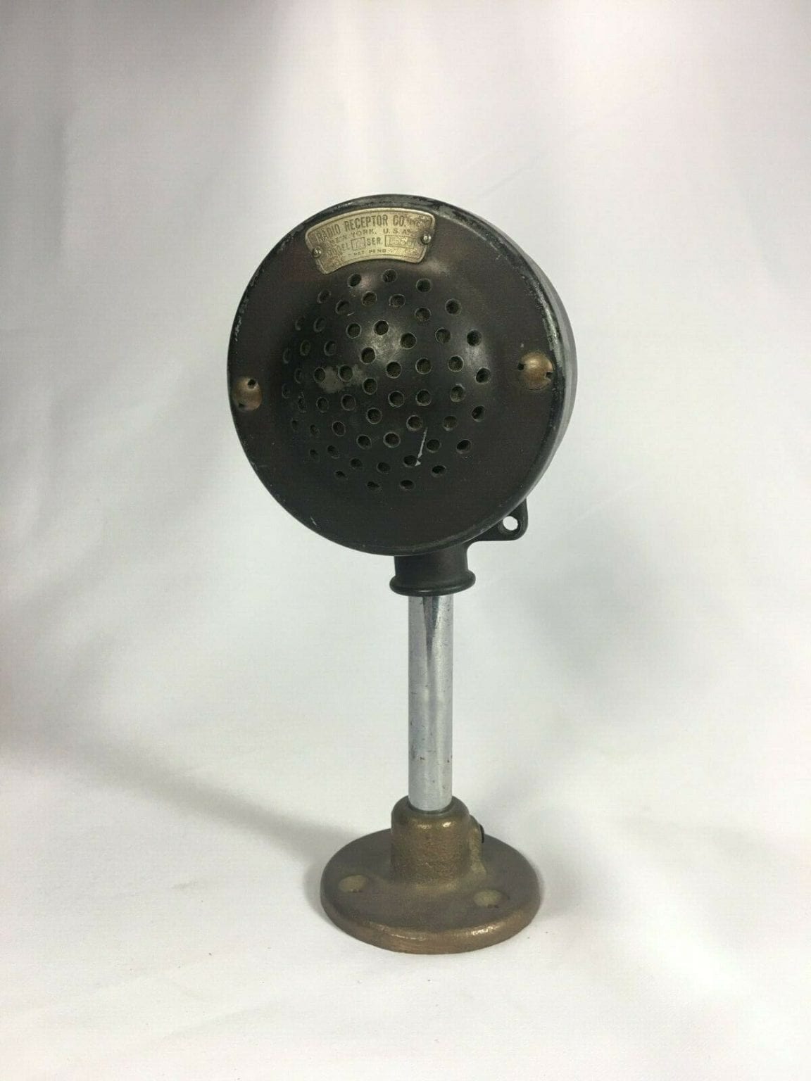 Radio Receptor 7B Microphone Vintage RARE - Vintage