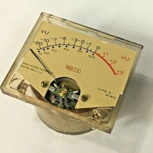Vintage Electronic 0-30 VOLT Meter GME PM89 