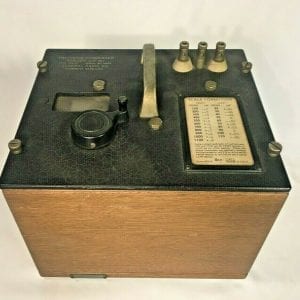 General Radio 722-D Precision Condenser Test Unit Vintage Radio 1951 RARE