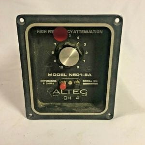Altec N501-8A High Frequency Attenuator For Pro Monitor System