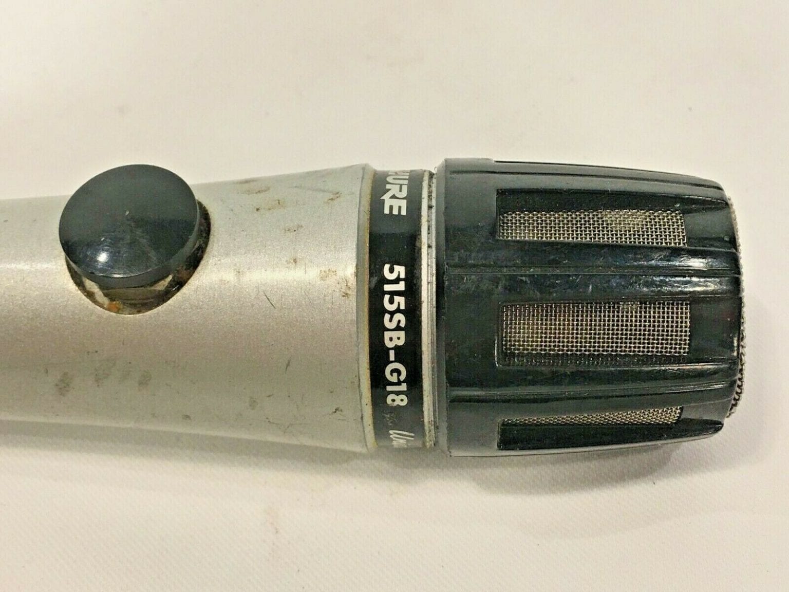 Shure 515sb G18 Classic Paging Microphone Vintage For Parts Vintage