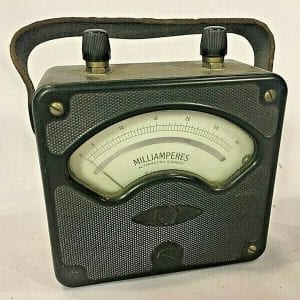 Vintage Westinghouse 936862 Milliamperes Meter for Measurement