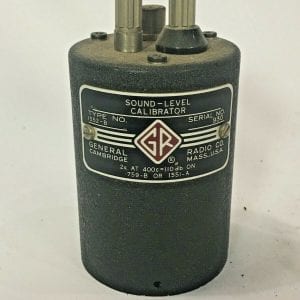 General Radio 1552-B Sound Level Calibrator Vintage Test Equipment
