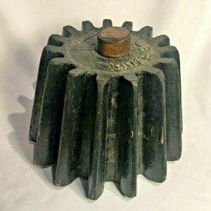 Large Foundry Mold Gear Wooden Antique Steampunk Industrial Casting