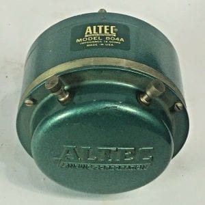 Altec 804A Compression Driver Speaker Horn Vintage Classic