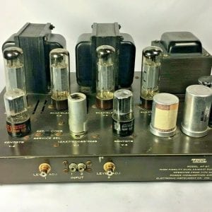 EICO HF-87 Stereo Hi Fi Tube Amplifier Vintage Classic High Fidelity