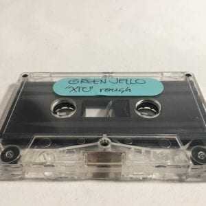 Green Jello Original Production Tape from Cereal Killer Rough Mix RARE Green Jelly Sucks "XTC"