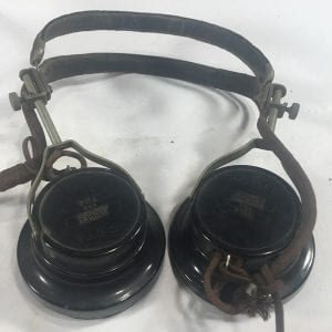 Altec 711A Vintage Headphones Amateur Radio Ham Telephony Switchboard Operator Bakelite Earphones