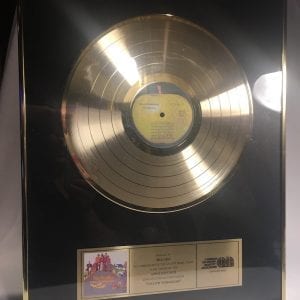The Beatles "Yellow Submarine" Gold Record Official CRIA Sales Award SUPER RARE!!!!!!!! John Paul George Ringo