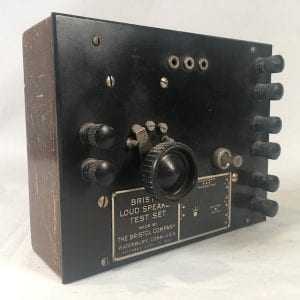 Bristol Loud Speaker Test Set Original Vintage Radio 20s EXC RARE!!!