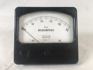 Panel Instrument Meters  NOS  & USED  SET # 8 Amperes  Volts DC  AC Triplett ETC 