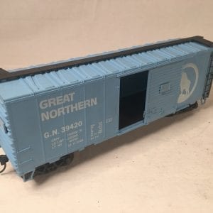O Scale Boxcar Model Railroad Vintage Great Northern Train EXC