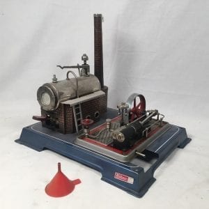 RARE Vintage Wilesco Miniature Steam Engine Model 50s 60s Original