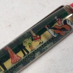 Floaty Souvenir Pen "España" Collectable Tourist Vintage Animated Ball-Point