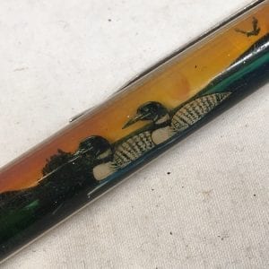 Floaty Souvenir Pen "Canada" Collectable Tourist Vintage Animated Loon Ball-Point