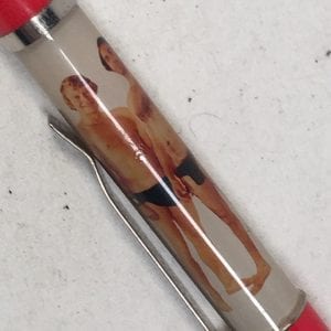 Naughty Floaty Souvenir Pen Male Strippers Collectable Tourist Vintage Animated Ball-Point