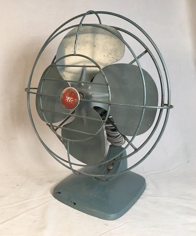 spole spiselige Landmand General Electric Vintage Table Fan GE Classic Art Deco - Vintage