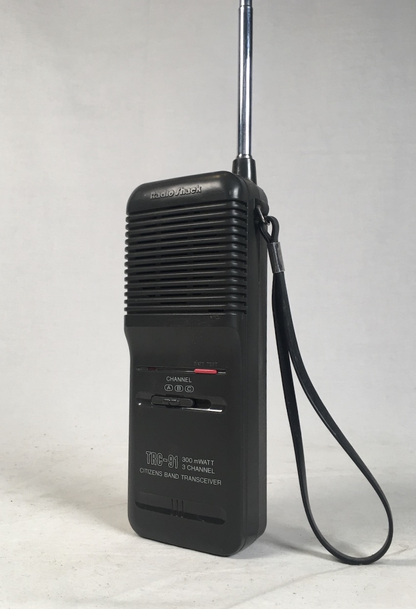 Realistic TRC-91 21-1613B Citizens Band Portable Transceiver Two-Way Radio  Emergency Handheld CB - Vintage