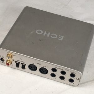 Echo Audio Fire 4 Digital Interface Computer I/O Firewire Midi Pro Tools Two Microphone Preamps Phantom Power