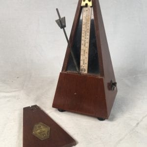 Angleterre France Metronome de Maelzel Vintage Analog Wind-Up Rehearsal Click Track