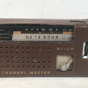 Channel Master 6157 BC-LW Transistor Radio Long Wave Broadcast Tuner Vintage Portable