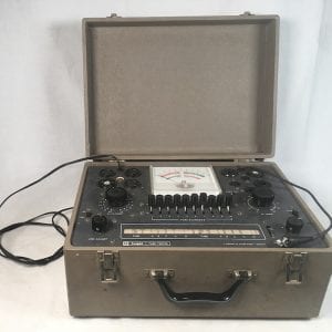 Knight Model 600A Tube Tester Vintage Case Manuals Allied Radio