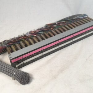 Patch Bay 1/4" Long-Frame TRS Vintage Military Style for Recording Studio Use