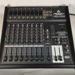 Peavey 1002-8 RQ 8-Channel Microphone Mixer 8x2 Recording Rehearsal FOH Monitor