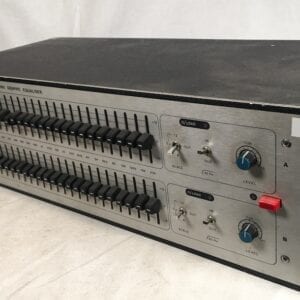 Klark-Teknik DN360 Dual 1/3 Octave Stereo Graphic Equalizer Mixdown FOH Rack Analog Audio Processor