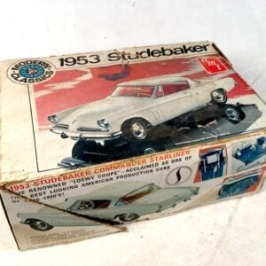 AMT 1953 Studebaker Starliner Car Model Kit Vintage Still Unassembled 1:25 Original RARE!!!