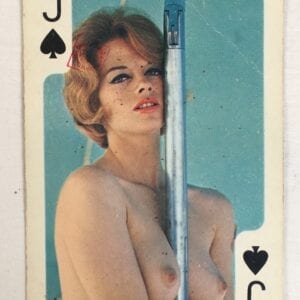 Nudie Playing Card "Jack Of Spades" Vintage 1960s Collectable Original