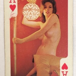 Nudie Playing Card "Three Of Hearts" Vintage 1960s Collectable Original