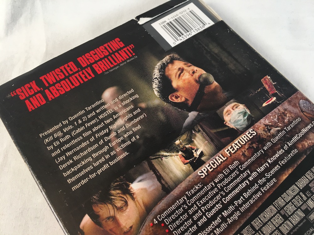 Hostel DVD Movie Set Quentin Tarantino Presents Horror Super Scary Eli ...