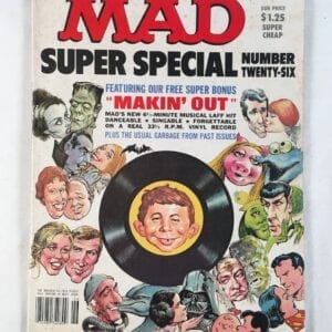 MAD Magazine 1978-80 Vintage Comics Super Special 26 Adolescent Humor Alfred E. Neuman "Makin' Out"