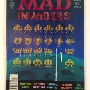 MAD Magazine April 1982 Vintage Comics Space Invaders Adolescent Humor Alfred E. Neuman