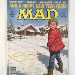MAD Magazine March 1984 Vintage Comics Adolescent Humor Alfred E. Neuman