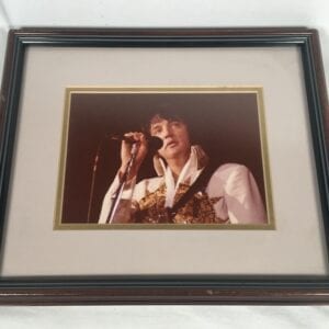 Sad Elvis Presley Unique Photo Last Concert Bloated High and Minutes to Death RARE!!!!