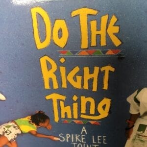 "Do The Right Thing" Laser Disc INCREDIBLY RARE!!!!! Spike Lee Joint Late 80s Epic Video Movie Film LIKE NEW!!! Laserdisc