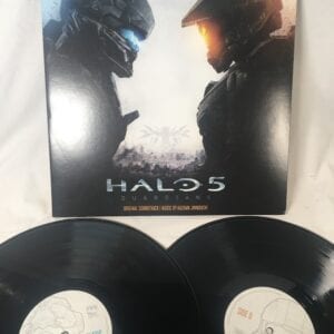 Halo 5 Original Game Soundtrack Kazuma Jinnouchi Vinyl Double Album Pristine Condition 12" 2-Discs