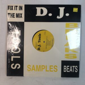 D.J. Tools Mix Mechanic "One Way Beat" 12" Vinyl Album Etched Fix It In The Mix Samples Breaks Grooves 1989 RARE Original!!!!!