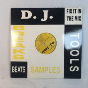D.J. Tools Mix Mechanic "Hold On To Ya Beat" 12" Vinyl Album Etched Fix It In The Mix Samples Breaks Grooves 1989 RARE Original!!!!!
