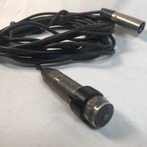 Electro-Voice 647A Microphone Compact Workhorse Cabled Dynamic Vintage Lavalier Lapel Mic with XLR