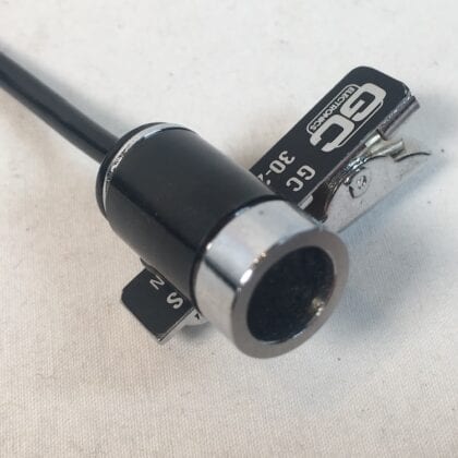 GC Electronics 30-2384 Miniature Microphone Lapel Lavalier Compact Clip-On Speech Mic
