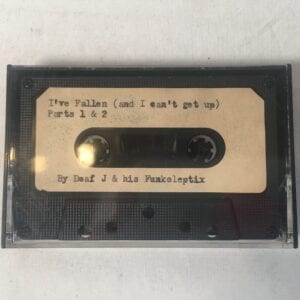 Deaf J. and his Funkoleptix "I've Fallen And I Can't Get Up" RARE Cassette Incredibly Obscure and Inappropriate