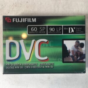 Fujifilm DV-60 Mini-Video Tape Cartridge Brand New DVC 60 Minute Fuji Film Blank