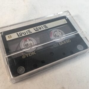 Louie Louie Session Tape RARE Demos Milli Vanilli 1989 Cassette Memorabilia Dizzy Gillespie