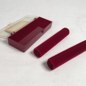Delrama Dust Dat Red Baron Replacement Velvet Sleeves (2 Pack) Vintage Phonograph Hi-Fi Record Cleaner Device Supplies