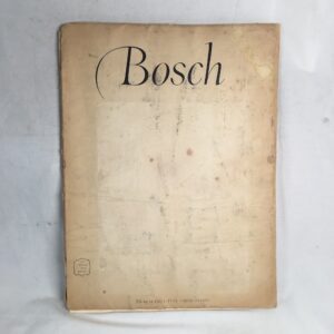 Hieronymus Bosch "Art Treasures of the World" Vintage Art Book 16 Beautiful Full-Color Prints Large Soft Cover Special Plates 1954