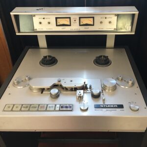 Studer A80 Analog Mastering Tape Deck RARE!!! for 1/4" x 10" Reels Crystal Electronics Vintage Machine 70s 80s Stereo