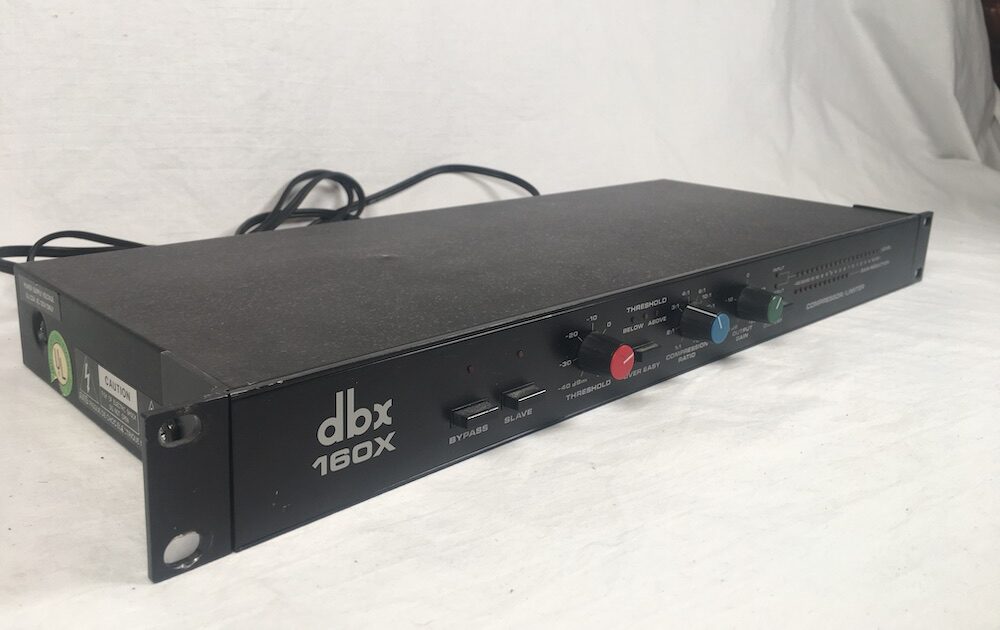 DBX 160X Compressor Limiter Classic Pro Audio Recording Vintage Studio Tool
